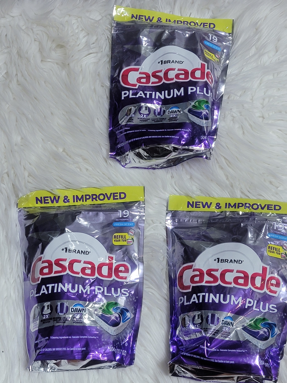 Platinum Plus Dishwasher Pods - Purple (Fresh Scent)
